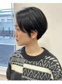 刈り上げショート/耳かけショート/ハンサムショート
