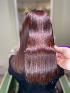 アルル 銀座(alulu) 春を彩る艶カラー/髪質改善/銀座