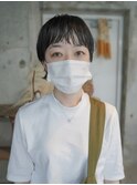ワイドバングボブ【福岡 パーマ デジタルパーマ 髪質改善】