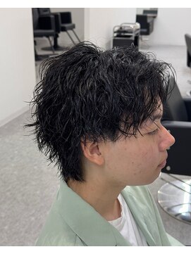 ブライト(BRIGHT) ［BRIGHT］マッシュウルフ×ツイスパ［静岡/メンズ/静岡駅］