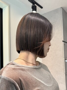 シン 原宿Verno店(Qin) 艶感韓国ボブ