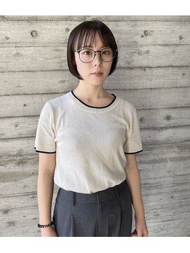 バース(BIRTH) 天神【BIRTH】前髪ぱっつんボブ　20代30代40代