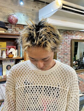 アンリ(Henri) メンズスパイキーショート