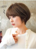 くびれショート/ショートボブ/30代40代50代