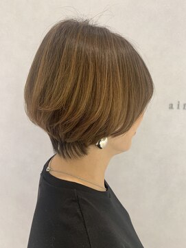 エメ バイ ヘアーポケット(aimer by hair pocket) *+aimerが叶える～美フォルム大人ショート