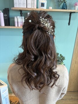 ミラシィ 稲毛(Mirashy) ハーフアップ