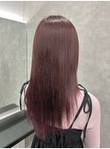 ピンクブラウンラベンダーピンクダブルカラー成増
