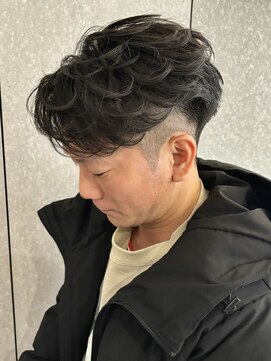 ニアウ 太田店(Niau) フェザーパーマフェザーショートスパイラルパーマニュアンス眉毛