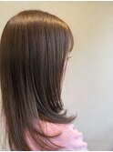 【canon下北沢】アッシュベージュ×顔周りレイヤー