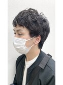 メンズ×ナチュラルパーマ/30代40代50代60代