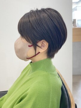 トト 船橋店(toto.) ☆細めハイライトボブフェザーショートマロンベージュ[船橋]