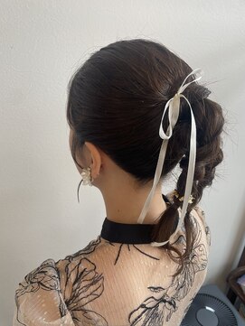 ソソグバイルノン(sosogu by Lunon) ポニーテールアレンジ