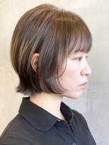 エリマ 横浜西口(elima) 横浜西口イルミナカラーレイヤーボブアッシュベージュ30代40代