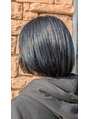 アグ ヘアー ブリーム 柏崎店(Agu hair bream) あえてブルーブラックで黒髪に