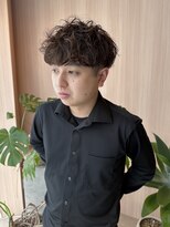 オン キャナルシティ博多前店(on)&nbsp;【哉汰】ニュアンスパーマ/メンズカット/ビジネスカジュアル20代