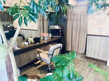 プティ ボワ(Petit bois)の雰囲気(葉っぱ増えてます!森になる予定ですがまだ林です。)