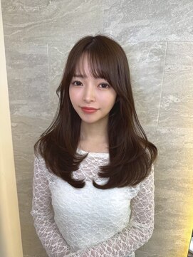 ロンドガーネット 池袋(Lond garnet) 暗めカラー/韓国風巻き/レイヤーカット/髪質改善/縮毛矯正/池袋