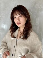 リリアーナ(LILIANA)&nbsp;池袋 イルミナカラー レイヤー モカブラウン セミロング♪