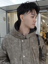 ノラ シブヤ(NORA)&nbsp;アクティブショートテーパーフェードニュアンスパーマ短髪