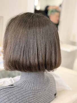 テリーウスキ 太田店(Terry usuki) ツヤ感が映える＊王道きれいめボブスタイル