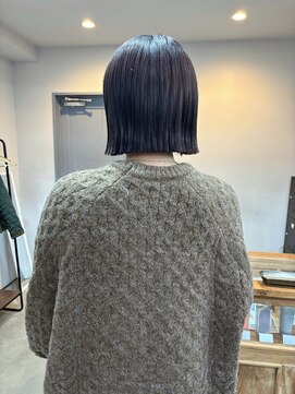 ペイジヘアー(paige hair) 切りっぱなしボブ