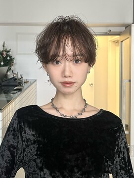 サンドイエナ 横浜店(sand yena) くびレイヤーボブルフネビージュ小顔ワンレンこなれミディ