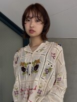 マイル 渋谷(mile)&nbsp;カシスブラウン×レイヤーボブ