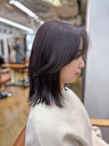 ガーデン 銀座(GARDEN)&nbsp;顔周りレイヤー 顔周りカット 透明感カラー 艶カラー 前髪