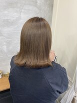 マルコ(marco)&nbsp;外ハネボブ × ベージュ