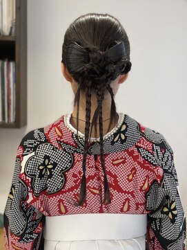 ルイス(LEWES) ダブルリボン×タイトアレンジ