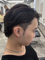 オム ブランシェ(HOMME BLANCHE’) ナチュラル毛流れデザインパーマ