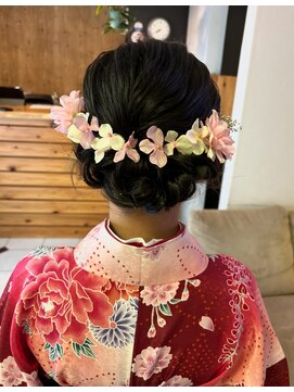 サンシップ(sun ship) 小学生卒業式ヘアアレンジ