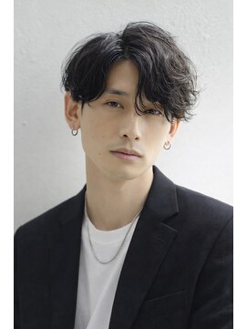 ルシードスタイル グローバルディー 稲毛店(LUCIDO STYLE GLOBAL.D) メンズスタイル20代30代40代フェザーパーマメンズカット眉毛稲毛