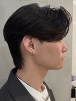 ニコトウキョウ 新宿(nico TOKYO)&nbsp;メンズセンターパート/ニュアンスパーマ/フェザーパーマ