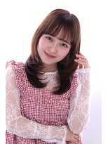 ヘアリゾート バレンタイン(hair+resort valentine)&nbsp;20代30代40代/ミディアムレイヤー/うる艶ストレート☆