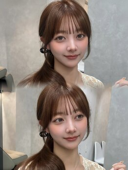 リュネル(Lunel)の写真/前髪・顔周りだけで印象は変わる。あなたに似合う黄金バランスをご提案。