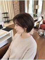 アースオーセンティック 熊本長嶺店(EARTH Authentic) 【丸みショート×大人美シルエット】