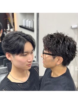 ザ アクネ 岡崎竜美丘店(THE ACNE)の写真/メンズカット×メンズビジネス◎【朝が楽に決まるカット&パーマ】「岡崎/メンズカット/メンズパーマ」