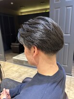 リゴ ヘアー(RIGO hair) フェザーパーマ/ツーブロック/センター分け