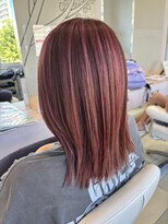 ヘアークラフト アニー 南郷18丁目店(HAIR CRAFT Annie) ピンク系ハイライト