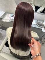 ニュイ 茨木店(nui +)&nbsp;ワンホンレイヤー/ミルクティーブロンド/ダークブルー/茨木