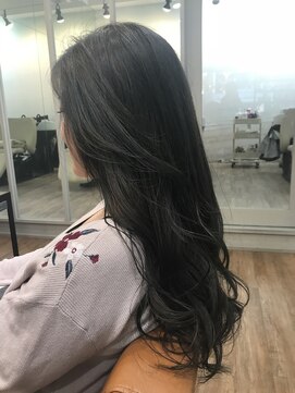 ハロ 蕨(HALO) ハイライト＋ダークブルーハイライト☆