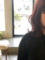 ベイビーズブレス(Baby's breath)&nbsp;深いピンク × 抜け感