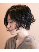 マウロア(MAULOA) 【MauLOA】アンニュイパーマ 前下がりボブ