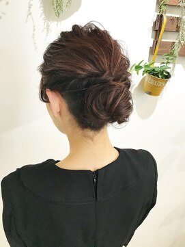 フープヘアー(HOOP.HAIR) お呼ばれアレンジヘア
