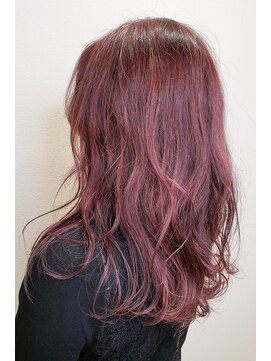 アッシュ 高津店(Ash) イルミナカラー×大きめウェーブ