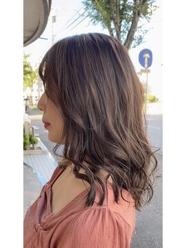 グランドール(Grandoll) エアタッチハイライト×モカグレージュ