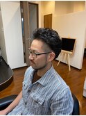 スパイラルパーマ