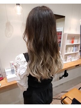 ラフヘアーアンドスパ(Luffhair&spa) ホワイトバレイヤージュ