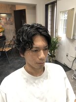 ヴィンチ(VINCI)&nbsp;センターパートパーマ